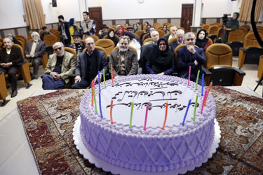 جشن تولد هنرمندان پیشکسوت متولد بهمن ماه در باغ زیبا