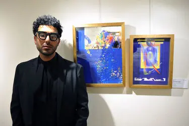نمایشگاه عکس و چیدمان روی آیینه "مهدی منصوری" در گالری گلستان