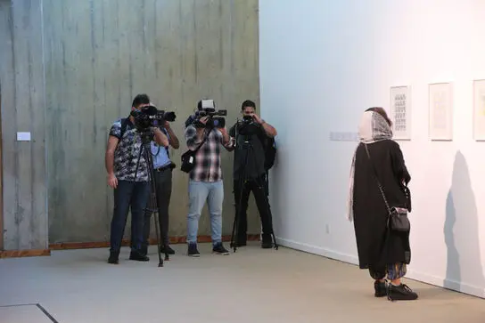 دیدار خبرنگاران خارجی از موزه هنرهای معاصر تهران