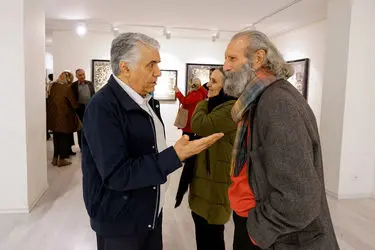 نمایشگاه آثار ایرج اسکندری در گالری ساربان