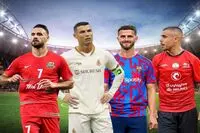 مسابقه جذاب رونالدو با مهدی قائدی و احمد نوراللهی/ جای خالی استقلال 