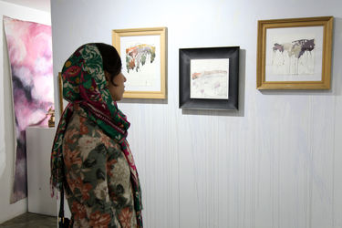 نمایشگاه آثار دو و سه‌بعدی شقایق عربی و فریدون آو در گالری دستان دو