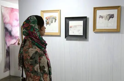 گزارش تصویری ایران‌آرت از دوبعدی‌ها و سه‌بعدی‌های شقایق عربی و فریدون آو