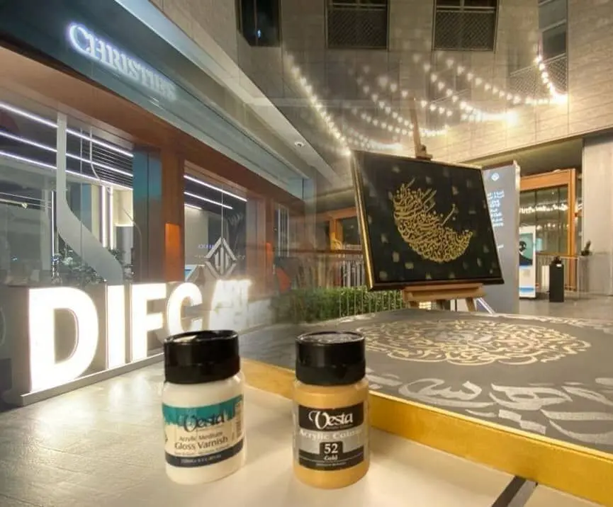 رنگ وستا در شب هنر DIFC 