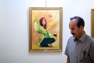 نمایشگاه نقاشی زیبا بیک محمدلو در گالری هفت ثمر