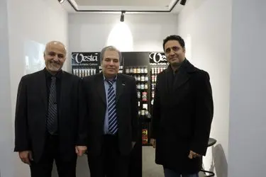 Vesta Color at the first Tehran Art Fair