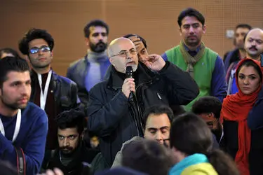 نشست‌ خبری فیلم سینمایی اسرافیل در روز نهم جشنواره فیلم فجر در کاخ جشنواره (4)