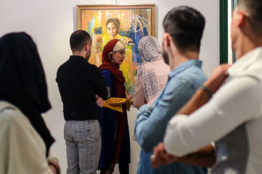 نمایشگاه نقاشی زیبا بیک محمدلو در گالری هفت ثمر