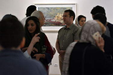 نمایشگاه نقاشی های سامان فرهنگی در گالری دید