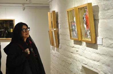 ببینید:ابر انسان مهدی منصوری در گالری گلستان