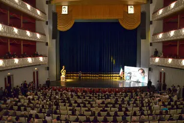 آیین نکوداشت علی معلم در تالار وحدت