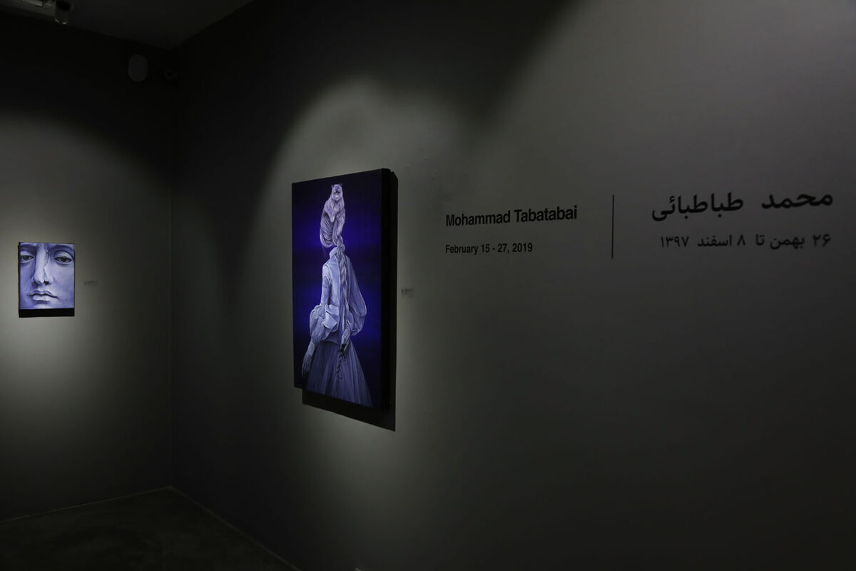 نمایشگاه نقاشی محمد طباطبایی در گالری شیرین
