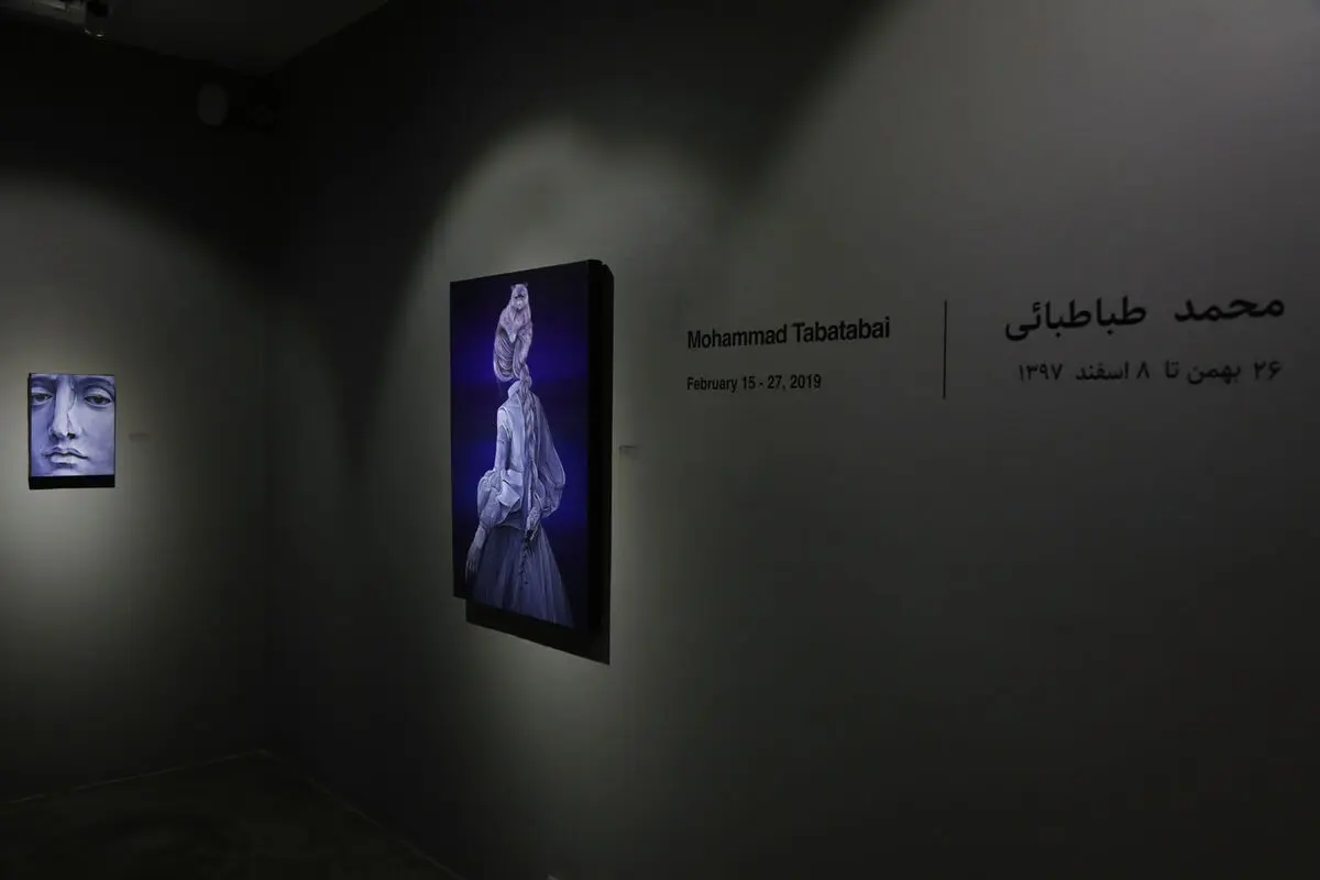نمایشگاه نقاشی محمد طباطبایی در گالری شیرین