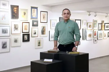 نمایشگاه از پی عظیم مرکباتچی در گالری مژده