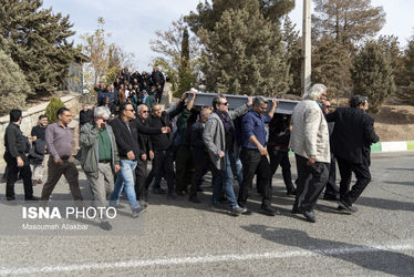 مراسم تشییع پیکر همایون ارشادی