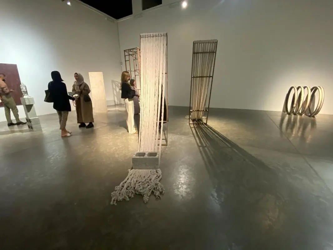 آثار هنری عفراء الظاهری در Green Art Gallery دبی | Afra Al Dhaheri artworks at Green Art Gallery Dubai                                 