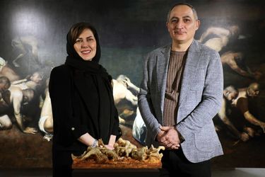 "Kurab" exhibition by Azim Morakabatchi at Mojdeh Art Gallery