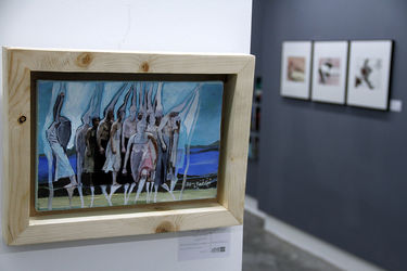 نمایشگاه گروهی خروس خوان 96 در گالری ثالث