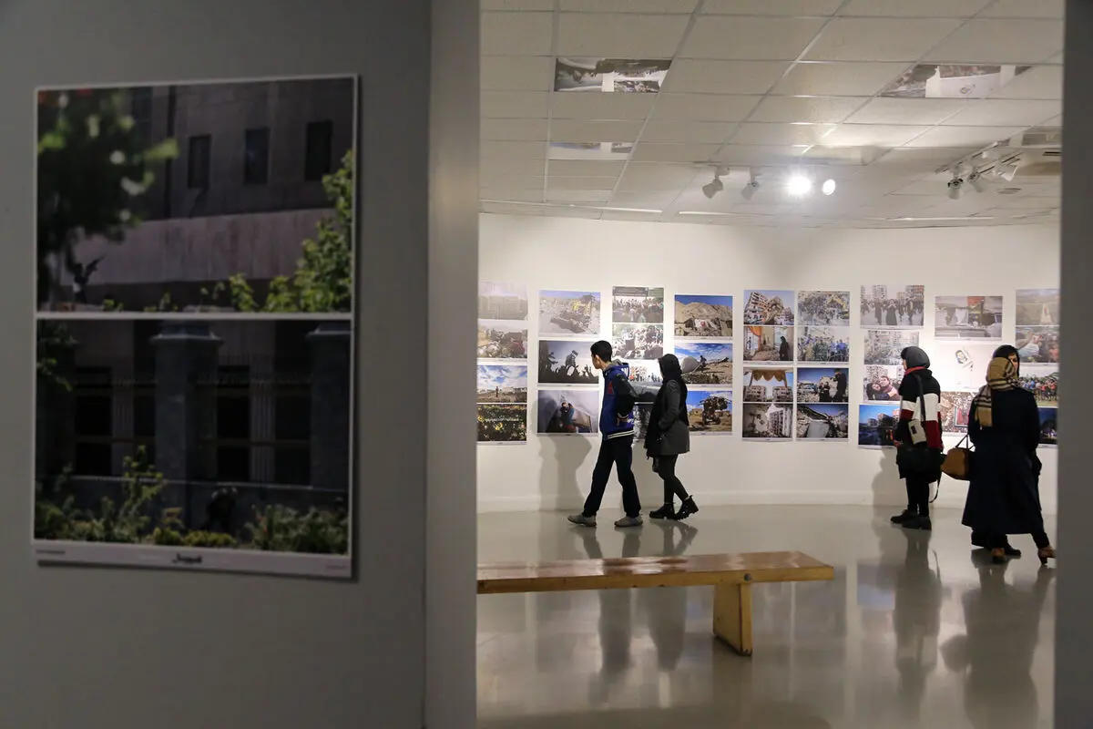 افتتاح نمایشگاه پانزدهمین جشن تصویر سال