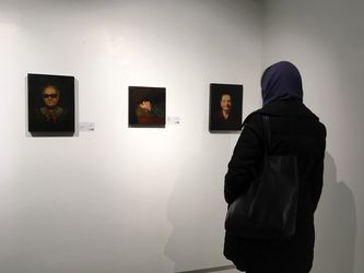 نمایشگاه نقاشی­‌ امید شایان با عنوان «کمدی الهی به روایت امید شایان" در گالری ثالث