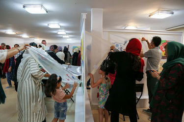 دومین روز جشنواره هنرهای تجسمی کودک و نوجوان در هنرکده لنا