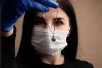 جواهرات کرونایی ساخته شد/ عکس