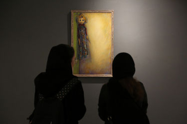 افتتاحیه نمایشگاه نقاشی‌های سوسن اتحاد در گالری هپتا