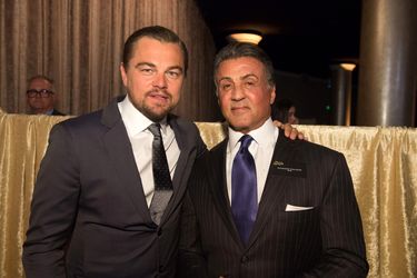 Leonardo DiCaprio and sylvester stallone