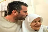 هوتن شکیبا به سوگ نشست/ عکس