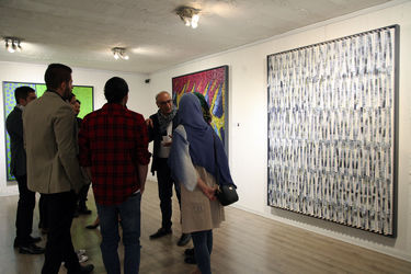 نمایشگاه نقاشی منصور نصرت نظامی در گالری سیحون دو