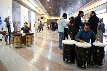 رونمایی از دو ساز کوبه ای "دف" و "دُم دُم" در برج میلاد تهران