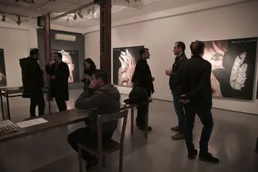 نمایشگاه نقاشی سمیرا اسکندرفر در گالری طراحان آزاد