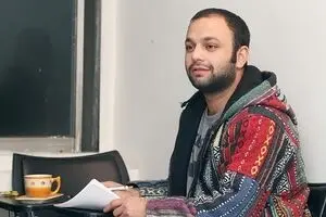 تبلیغات صابر ابر برای آتیلا پسیانی و نوید محمدزاده/عکس
