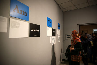 نمایشگاه آثار تایپ دیزاین و پوستر توماس مارشاند در گالری خانه هنرمندان