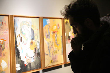 نمایشگاه نقاشی سید محمد مساوات در گالری محسن