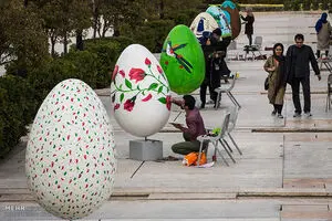 Baharestan artworks to promote environmental protection in Tehran during Noruz 