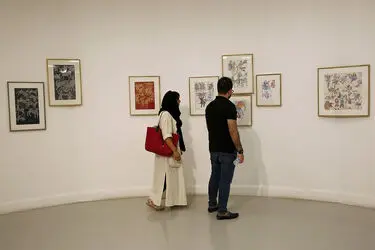 نمایشگاه آثار ذبیح‌اله محمدی درنگارخانه پاییز