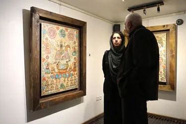 نمایشگاه نقاشی‌های سعید خضایی در گالری سیحون