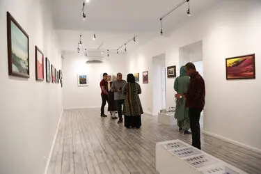 نمایشگاه نقاشی مرتضی نبی‌پور در گالری هپتا