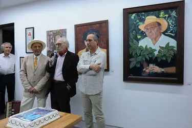 نمایشگاه گروهی" 80 سال جواد مجابی از نگاه هنرمندان "در گالری ثالث