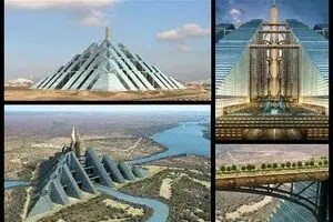 برج جذاب ۳۰۰ طبقه در دبی ساخته می‌شود/ در شمایل اهرام ثلاثه و بلندتر از برج خلیفه