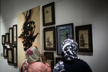 نمایشگاه آثار سعید نقاشیان در گالری سلام