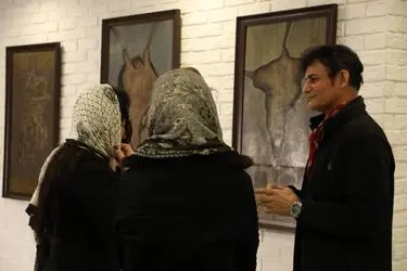 محمد محمدزاده در گالری ماهر