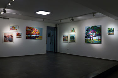 نمایش آثار الهام عظیمی، سحر شادمان و رضوان یارائی در گالری مژده