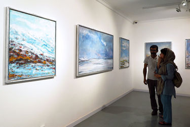 نمایشگاه نقاشی های سعید امدادیان در گالری هور