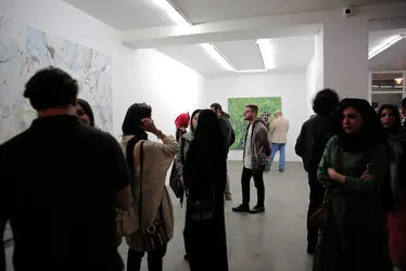 نمایشگاه نقاشی داریوش حسینی در گالری اُ