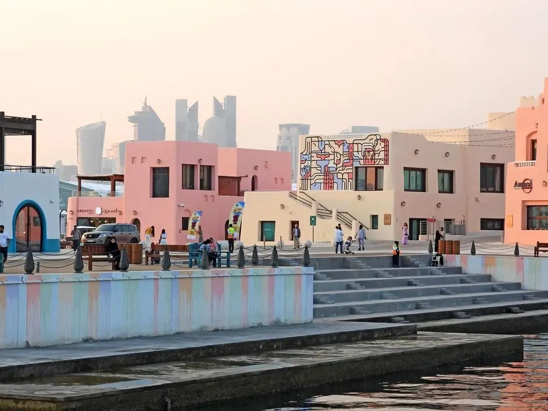 موزه‌های قطر Qatar Museums و نقاشی دیواری