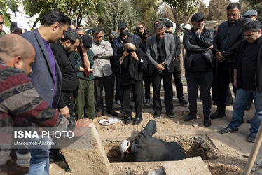 مراسم تشییع پیکر همایون ارشادی