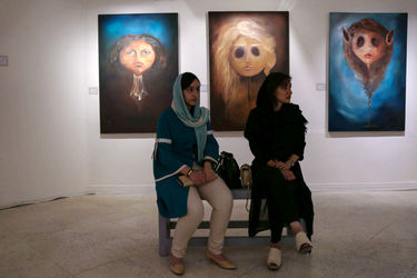 نمایشگاه نقاشی های مهناز بهرام نیا در گالری نگر