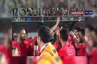 فیلم:رقص زیبای لری مازنی با آهنگ جنوبی هت تریک پرسپولیس؛ رقصندگان حرفه ای: بیرانوند و شجاع